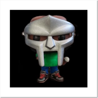 MF DOOM CUSTOM FUNKO POP TSHIRT Posters and Art